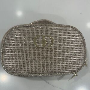 Dior Gold Mesh Cosmetic Bag